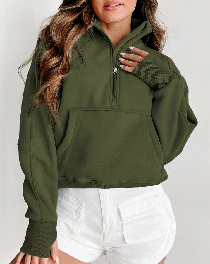 Quarter Zip Sweatshirt