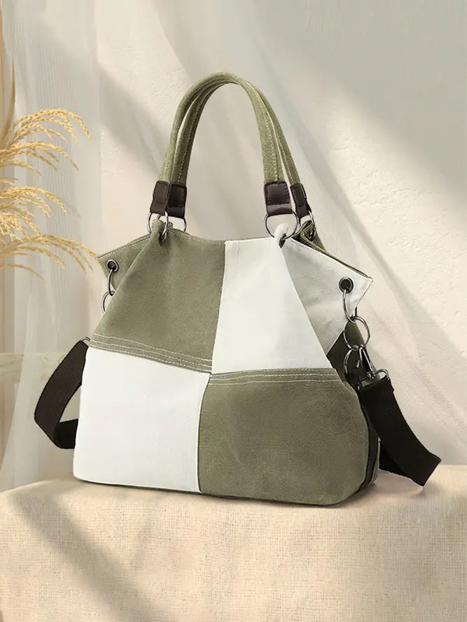 Colorblock Shoulder Bag