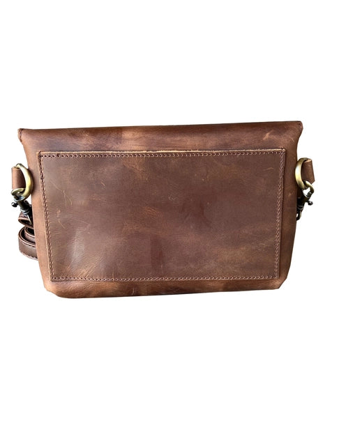 Crazy Horse Genuine Leather Crossbody