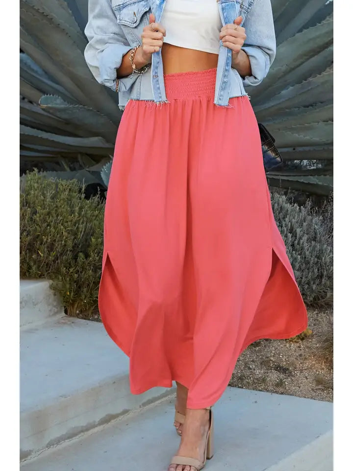 Maxi Skirt with Side Pocket