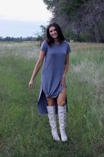 Casual T-Shirt Midi Dress