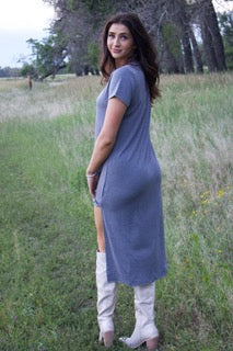 Casual T-Shirt Midi Dress